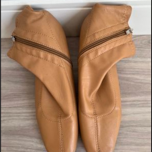 Women beige boots - Picture 4 of 7